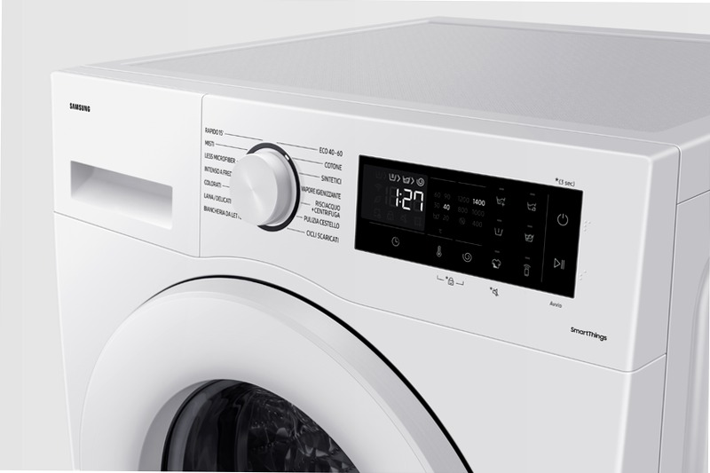 Lavatrice Samsung Crystal Clean WW80CGC04DTEET 8kg Bianco