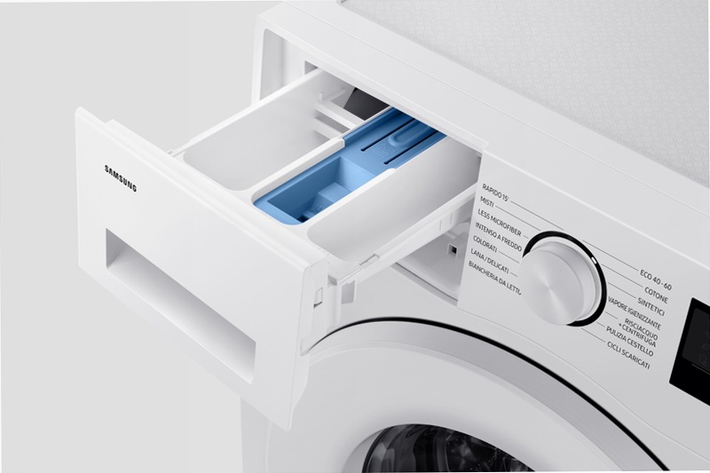 Lavatrice Samsung Crystal Clean WW80CGC04DTEET 8kg Bianco