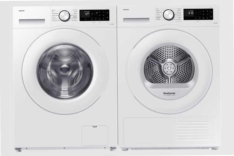 Lavatrice Samsung Crystal Clean WW80CGC04DTEET 8kg Bianco
