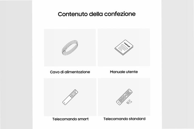 U8000F 43 pollici - Smart TV Samsung Nero 43" 4K Crystal UHD