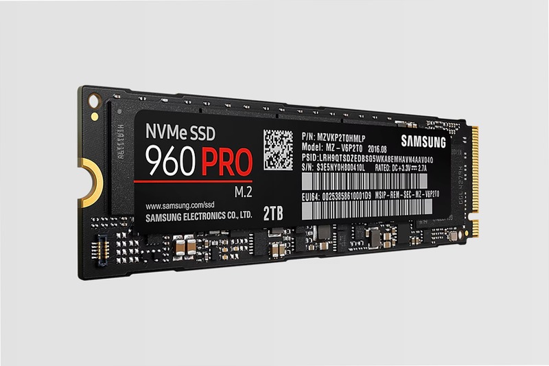 Samsung SSD 960 PRO M.2 NVMe 2TB PCIe 3.0