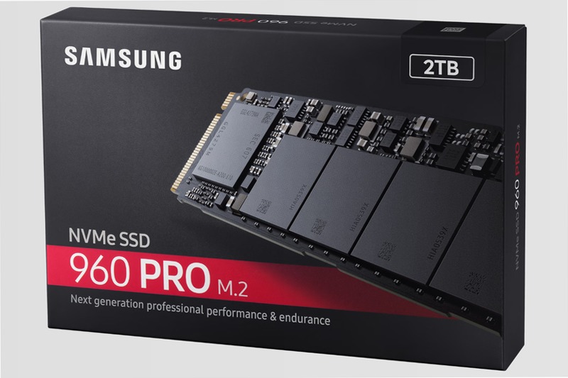 Samsung SSD 960 PRO M.2 NVMe 2TB 3500MB/s 3500MB/s