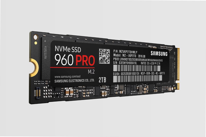 Samsung SSD 960 PRO M.2 NVMe 2TB 3500MB/s 3500MB/s