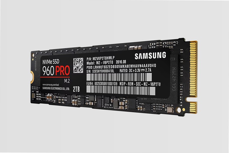 Samsung SSD 960 PRO M.2 NVMe 2TB PCIe 3.0