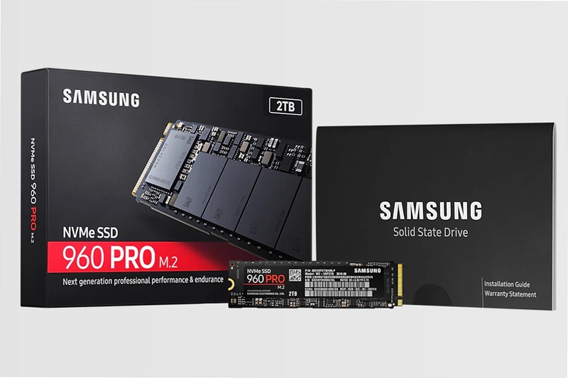 Samsung SSD 960 PRO M.2 NVMe 2TB PCIe 3.0