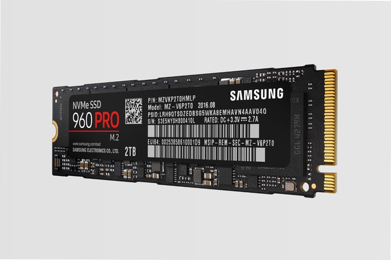 Samsung SSD 960 PRO M.2 NVMe 2TB 3500MB/s 3500MB/s
