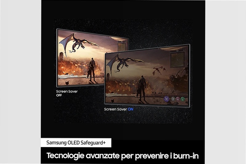 Monitor Gaming Odyssey OLED G6 da 27" QHD Flat