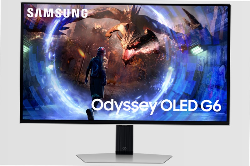 Monitor Gaming Odyssey OLED G6 da 27" Argento