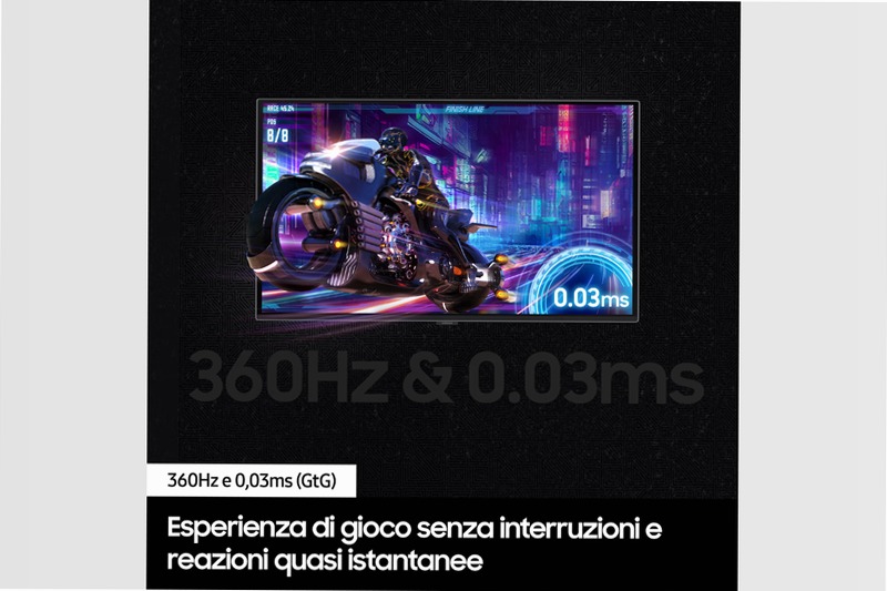Monitor Gaming Odyssey OLED G6 da 27" Argento