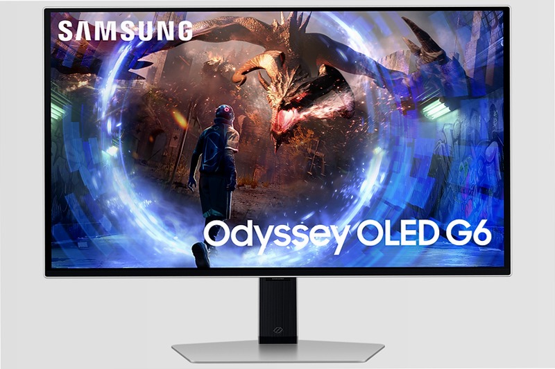Monitor Gaming Odyssey OLED G6 da 27" QHD Flat