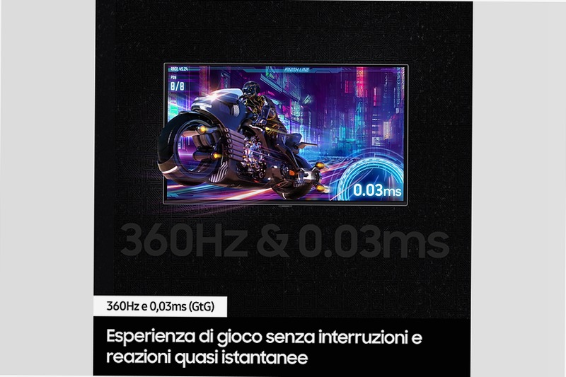 Monitor Gaming Odyssey OLED G6 da 27" QHD Flat