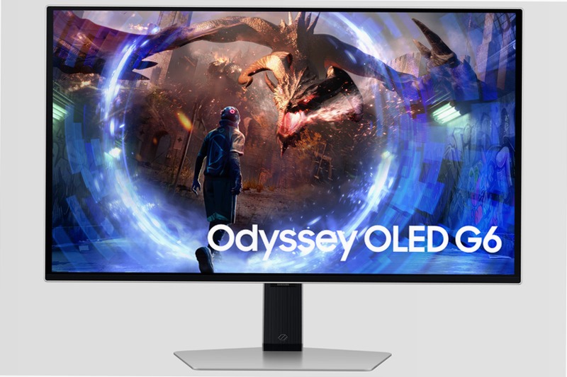 Monitor Gaming Odyssey OLED G6 da 27" Argento