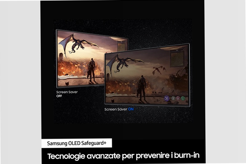 Monitor Gaming Odyssey OLED G6 da 27" Argento
