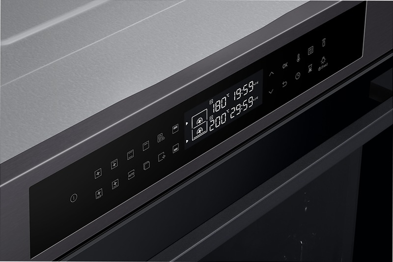 Forno Samsung Dual Cook Serie 4 76L NV7B4240UBB A