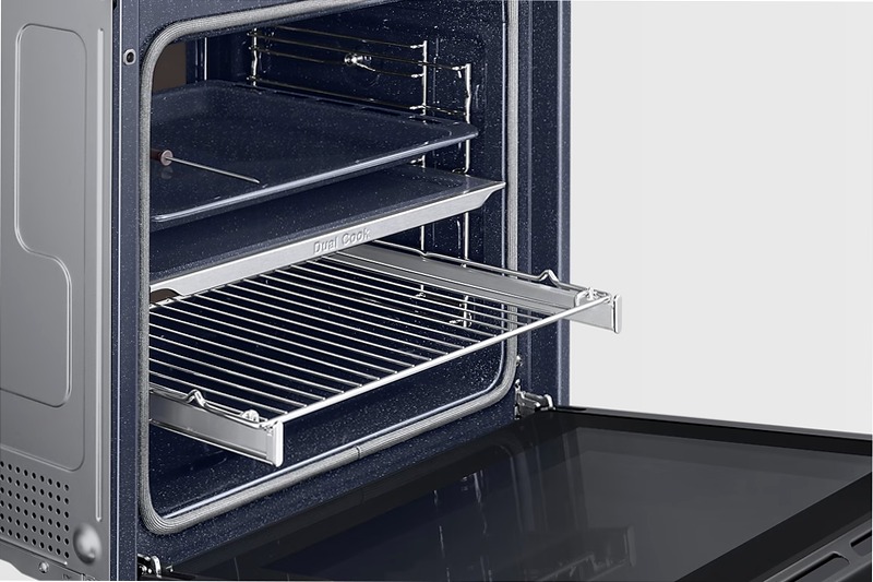 Forno Samsung Dual Cook Serie 4 76L NV7B4240UBB A