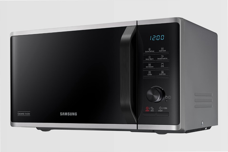 Microonde Samsung Grill Cottura Croccante 23L MG23K3515CS/E1 Argento 23