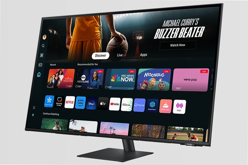 Smart Monitor M7 - M70D da 43'' UHD Flat Nero VA