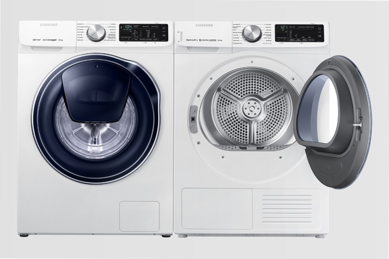 Asciugatrice a carica frontale Samsung DV80N62532WET 8kg Bianco