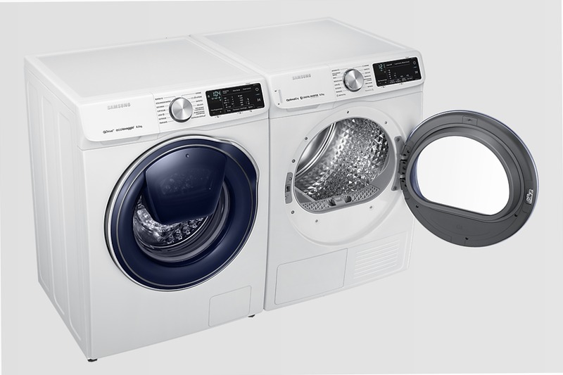 Asciugatrice a carica frontale 8kg Samsung DV80N62532WET Bianco