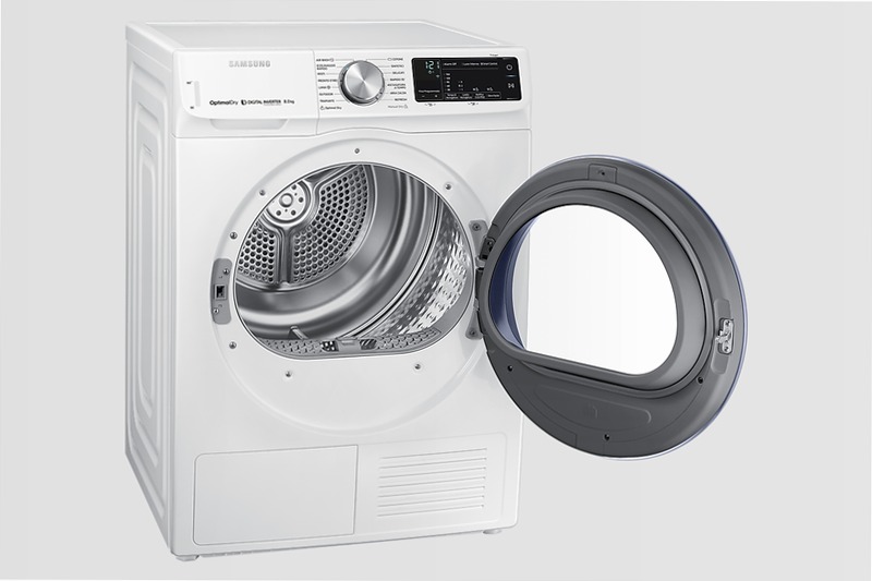 Asciugatrice a carica frontale 8kg Samsung DV80N62532WET Bianco