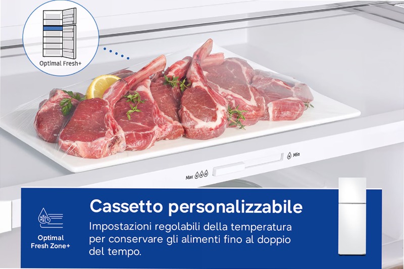 Frigorifero Doppia Porta Samsung EcoFlex AI 305L E 297lt