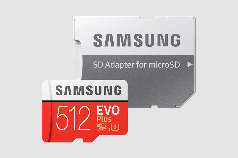 EVO Plus microSD 512GB - Velocità e Spazio per i tuoi Ricordi