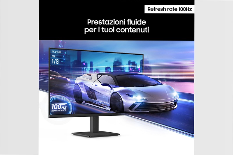Monitor LED Serie S30GD da 27'' Full HD Nero IPS