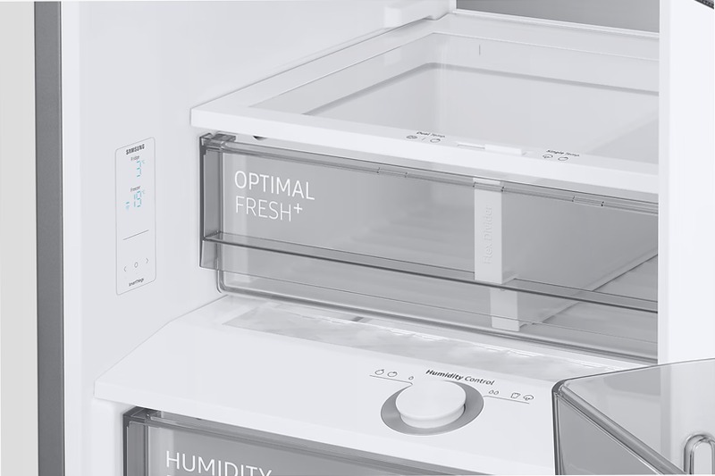Frigorifero Combinato Samsung Bespoke AI 2m 387L RB38C7B6BS9 Inox B