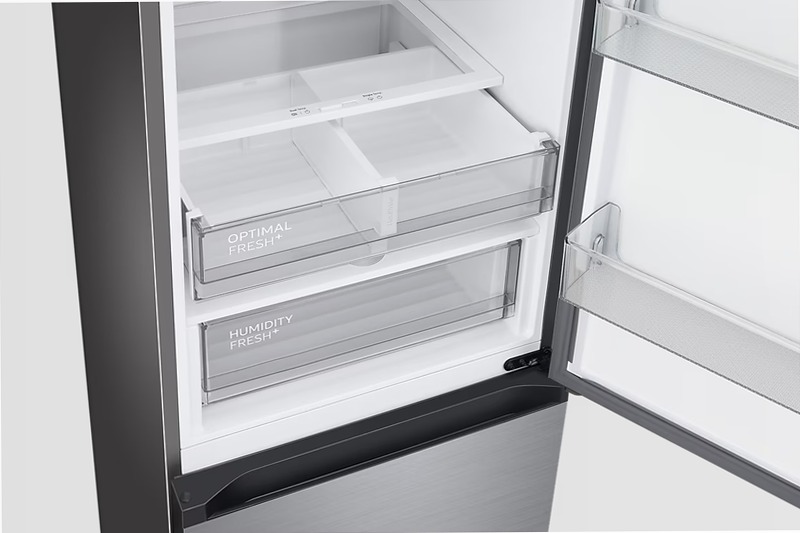 Frigorifero Combinato Samsung Bespoke AI 2m 387L RB38C7B6BS9 Inox B