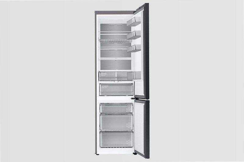 Frigorifero Combinato Samsung Bespoke AI 2m 387L RB38C7B6BS9 Inox B