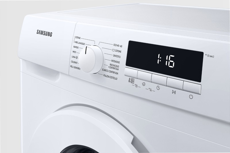 Lavatrice Slim WW80T301MWW 8kg - Samsung IT 8kg Bianco