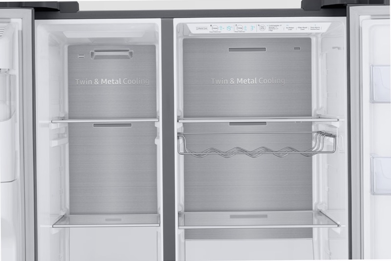 Frigorifero Americano Serie 8000 RS68N8670SL | Samsung IT 604lt