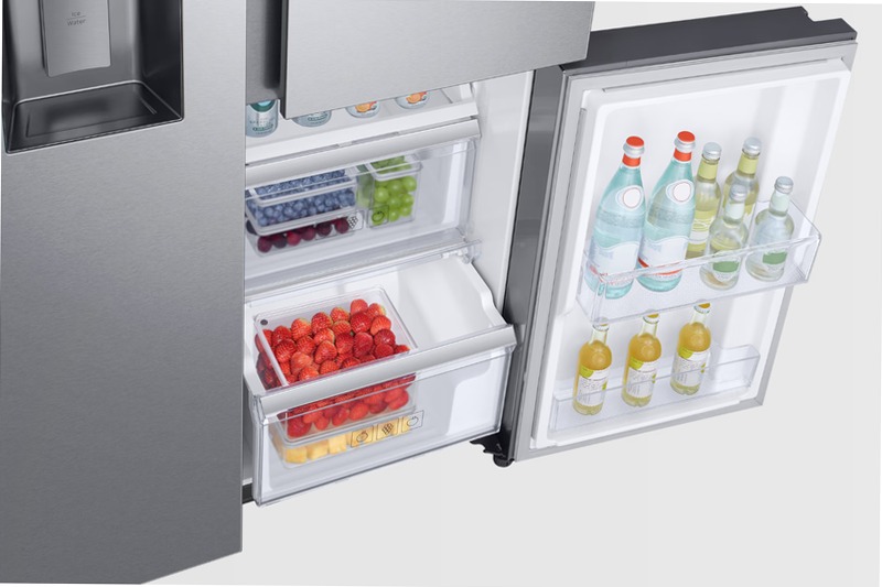 Frigorifero Americano Serie 8000 RS68N8670SL | Samsung IT 604lt