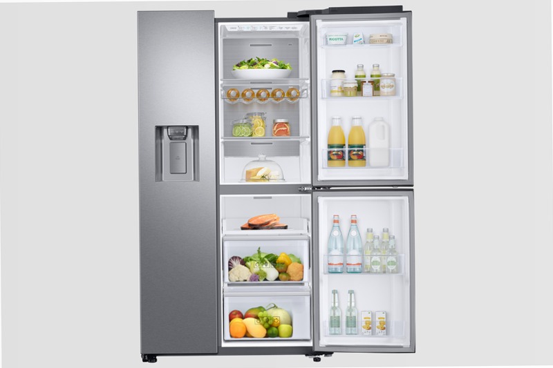 Frigorifero Americano Serie 8000 RS68N8670SL | Samsung IT 604lt