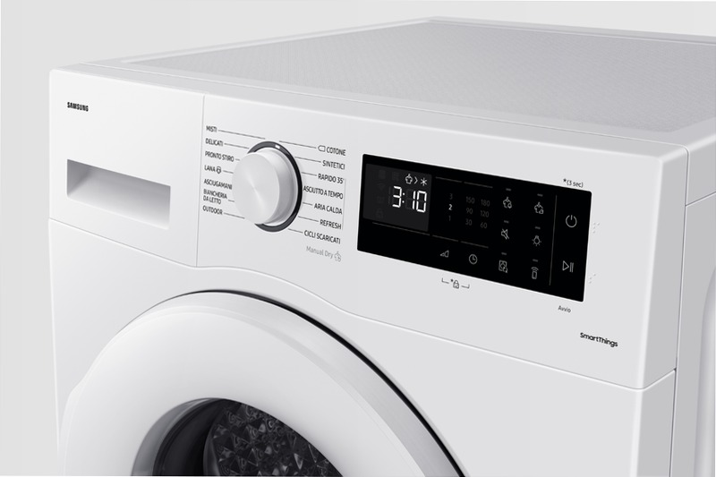 Asciugatrice Samsung Crystal EcoDry™ 8 Kg 8kg E Bianco