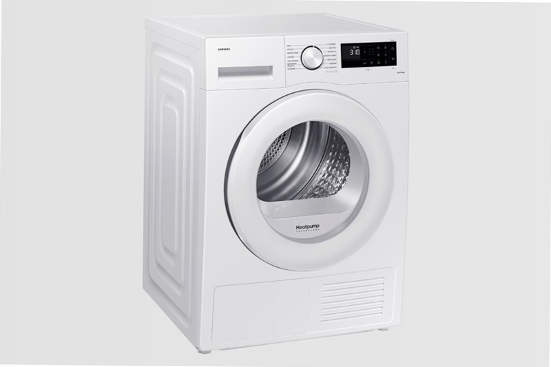 Asciugatrice Samsung Crystal EcoDry™ 8 Kg 8kg E Bianco