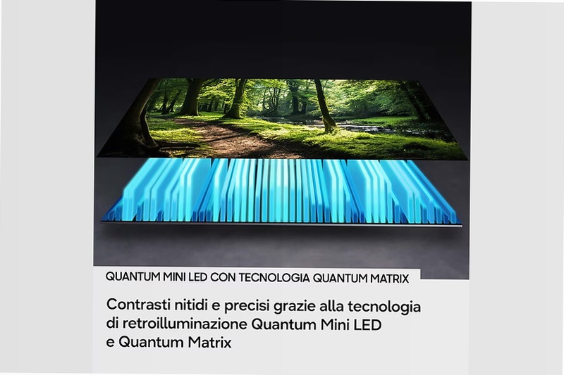 43" Neo QLED QN70H 4K Vision AI Smart TV Nero