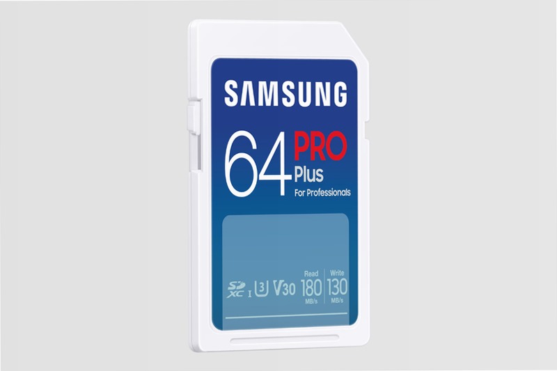 Samsung PRO Plus SD Card - Scheda di Memoria 64GB
