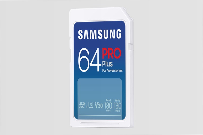 Samsung PRO Plus SD Card - Scheda di Memoria 64GB
