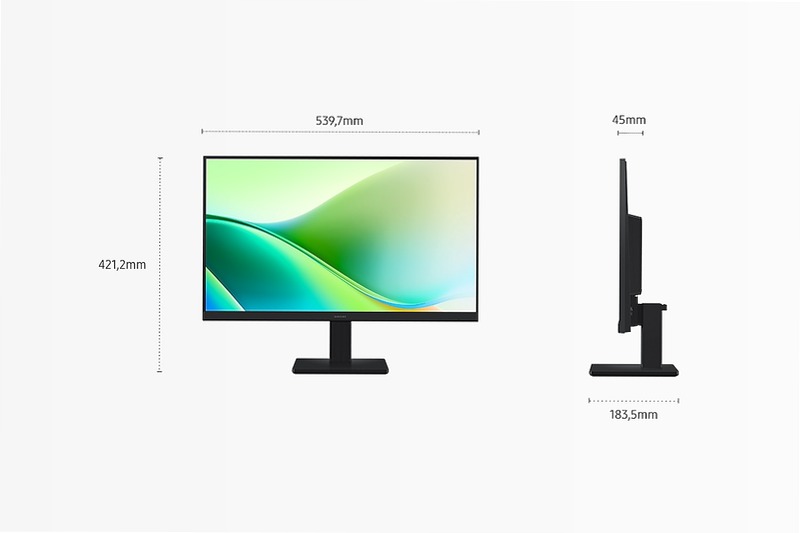 Monitor LED Serie S31GF da 24" Full HD Flat LS24F310EAUXEN | Samsung Italia