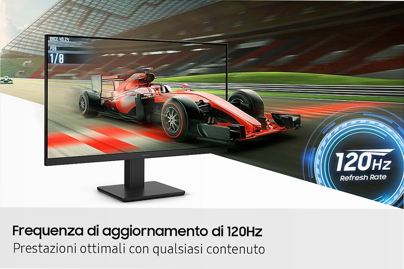 Monitor LED Serie S31GF da 24" Full HD Flat LS24F310EAUXEN | Samsung Italia