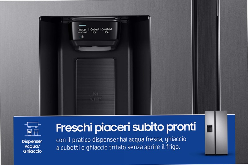 Frigorifero Side by Side Serie 8000 RS68A884CSL C