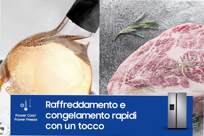 Frigorifero Side by Side Serie 8000 RS68A884CSL C