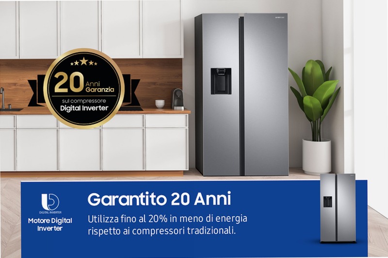 Frigorifero Side by Side Serie 8000 RS68A884CSL C