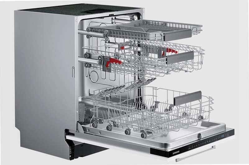 Samsung Lavastoviglie DW60A6092BB - Pulizia Efficace e Economica D 14 Incasso