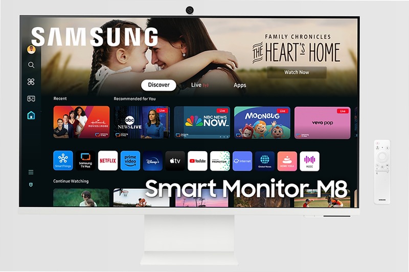 Smart Monitor M8 - M80D da 32'' UHD Bianco VA