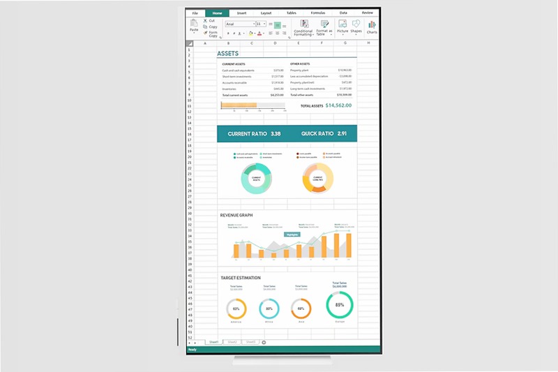Smart Monitor M8 - M80D da 32'' UHD Bianco VA