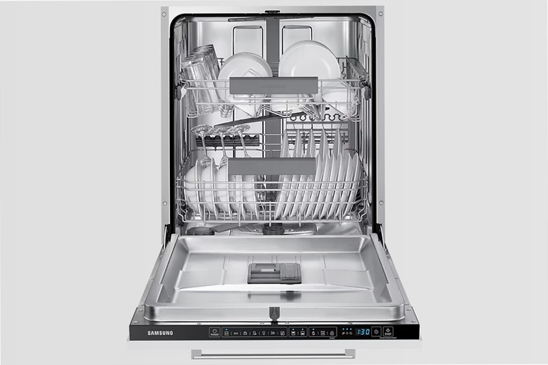 Lavastoviglie Samsung Serie 50 DW60A6080BB E 13 Blu Incasso