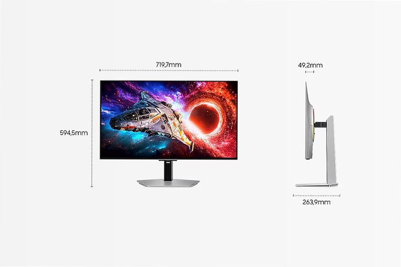 Monitor Gaming Odyssey OLED G8 - G80SH da 32" UHD Flat