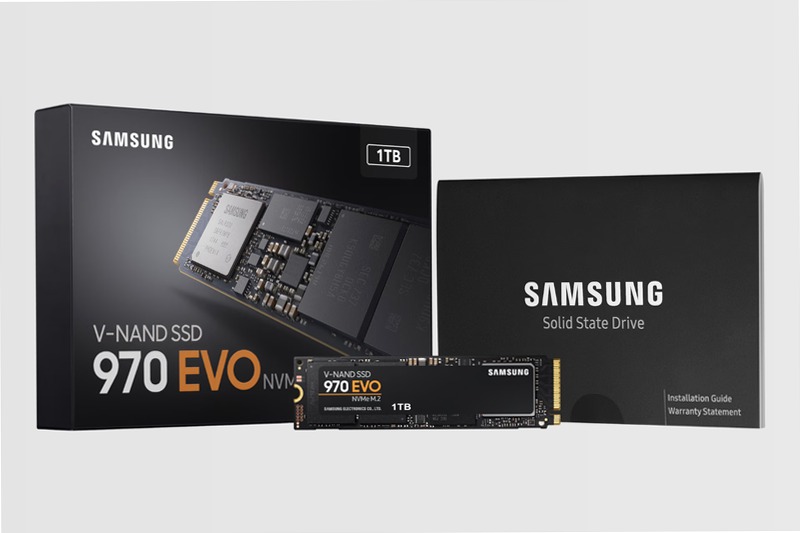 970 EVO NVMe M.2 SSD 1 TB 3500MB/s 3500MB/s